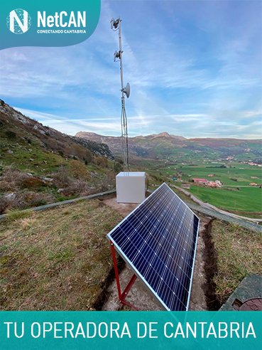 netcancantabria's tweet photo. Desde NetCAN estamos comprometidos con el medio ambiente y la sostenibilidad.
Nuestra infraestructura está dotada de un gran número de placas solares, buscando siempre causar un impacto nulo en nuestro entorno.
Confía en tu operadora 100% de Cantabria e infórmate sin compromiso https://t.co/wwkdzzhG3L