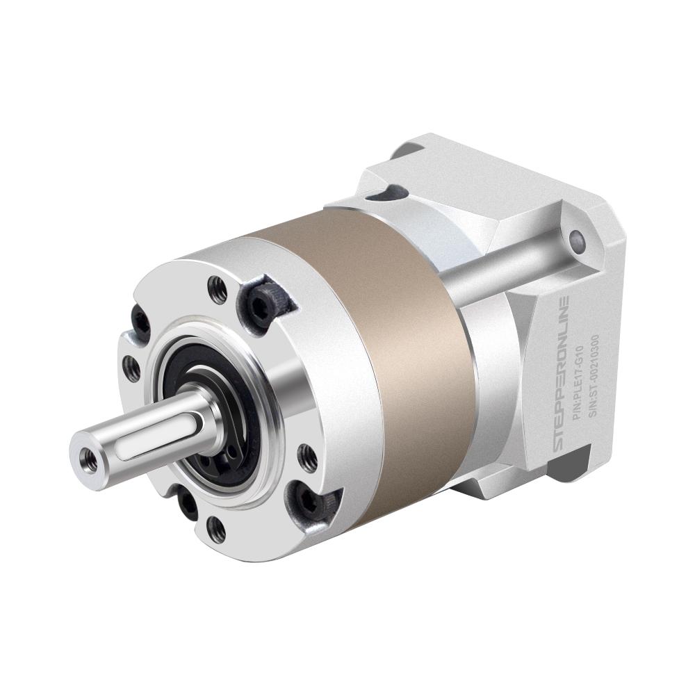stepperonline's tweet photo. New Arrival: PLE Series Planetary Gearbox Gear Ratio 10:1 Backlash 15 arc-min for Nema 17 Stepper Motor  #stepperonline #PLEgearbox #gearbox #STEPPERONLINE #Nema17 https://t.co/FMq08UOamA https://t.co/d8R05X6KNW