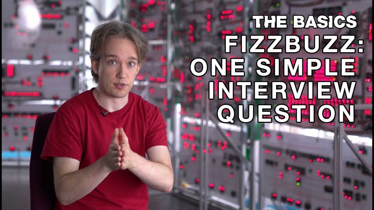 charoori_ai's tweet image. Want to know your coding skills? Answer the classic Fizz Buzz problem
youtube.com/watch?v=QPZ0pI…
#programming #fizzbuzz #softwareinterview #software
