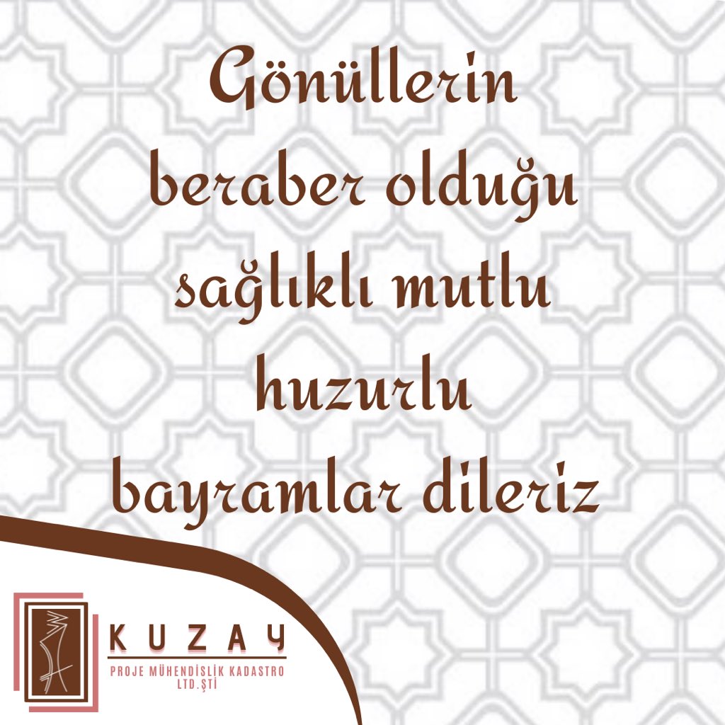 #bayram #ramazan #RAMAZANBAYRAMI #HayırlıBayramlar #kuzayprojemühendislik #nevsehir #avanos #ürgüp