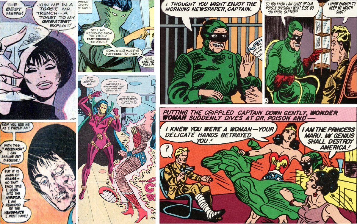 Earth1Earth2DC's tweet photo. Following #theDoctor theme #SuperBlogTeamUp here is a brief write up on a pair of devious docs that plagued the #GoldenAge and #SilverAge #WonderWoman #DianaPrince aka #PrincessDiana ... #DoctorPoison and #DoctorCyber at https://t.co/rDYPIkhLCD https://t.co/f098fiqWRX