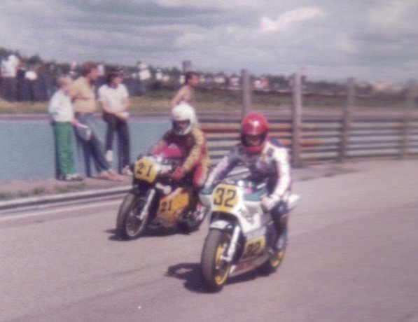 #ThursdayThrowback
The late very great Klaus Klein and Rob McElnea 1984
Photo - Frank Wick