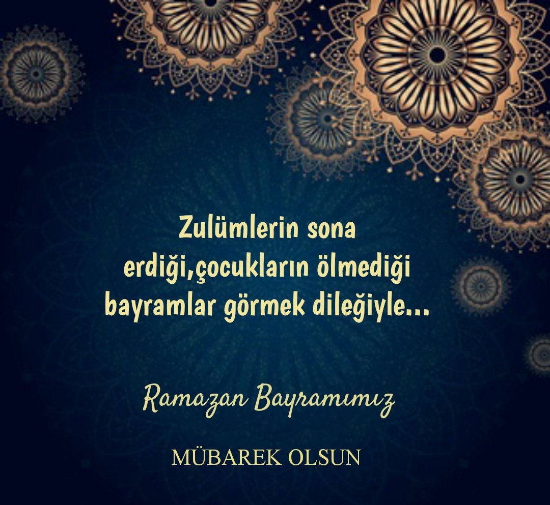 #RAMAZANBAYRAMI