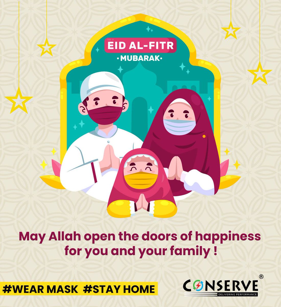 Conserve_CCPL's tweet photo. #Eid al-Fitr Greetings to everyone ! #stayhomestaysafesavelives https://t.co/KtOogqXGL5