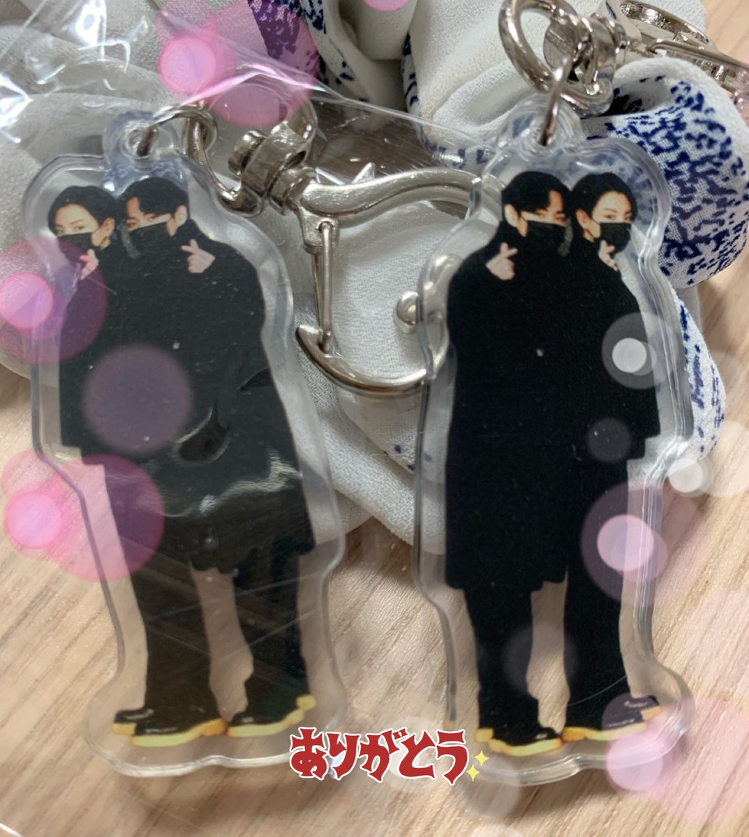 TeteJod's tweet photo. @130613zip 님
@tokiJPGO_91 様

 Lovely Acryl keyring受けとりました✨

前回募集したアクスタ&amp;キーホルダーに続き今回のもとっても素敵です💜
参加できて良かったです😊
ありがとうございました🙏

감사합니다💜 https://t.co/mct75LkRAx