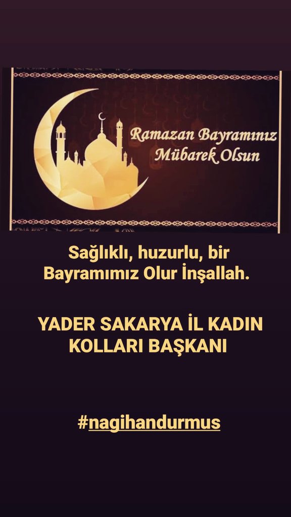 DurmusNagihan54's tweet photo. #RAMAZANBAYRAMI #yader
#bayram #nagihandurmus
#iyibayramlar #Ramazan https://t.co/iJg3ufDfxk