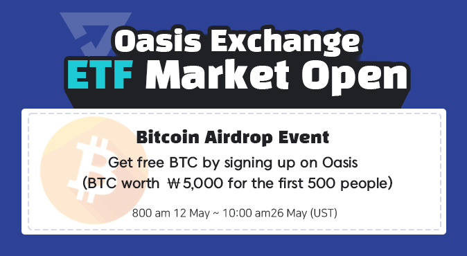 oasis_exchange's tweet photo. Get free #Bitcoin 

Go to sign up on Oasis Exchange
-> https://t.co/dXU0HX1N3F

#Bitcoin #BTC #Airdrop #ETF #Leveragedtoken #Leverage https://t.co/NEkZFZdKiK