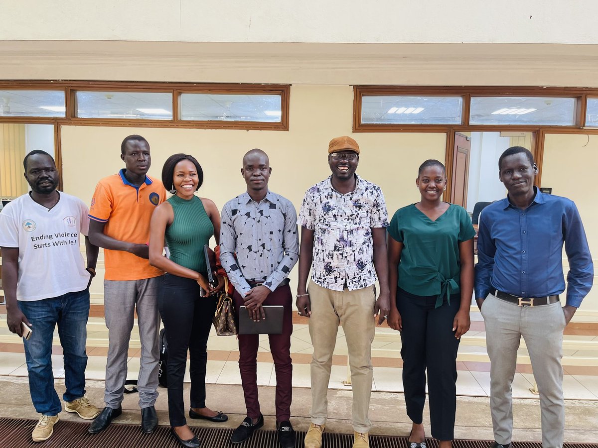 YOUTHPEACESECU1's tweet photo. The coalition members today had a fruitful meeting on the way forward. 
Follow, like and share the page with others.Together we can make a Better South Sudan we want. @SSOT_tweets @akuotsarah1 https://t.co/DU3QjL20kL