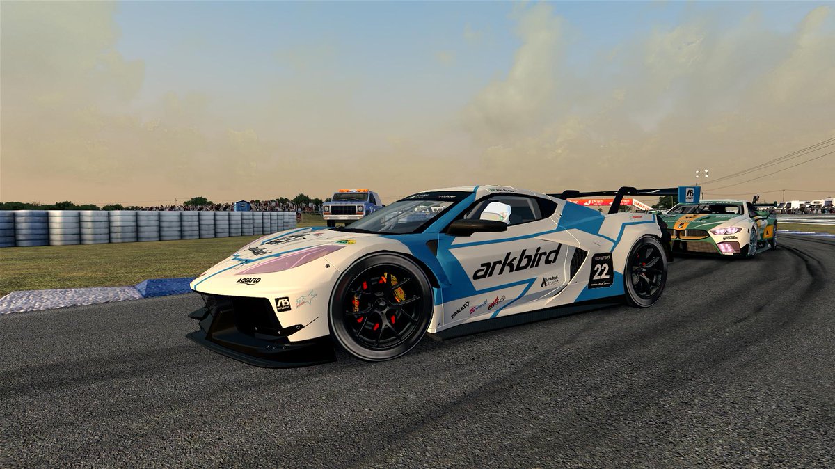 RacingHeartGT's tweet photo. @GTRacer22's entry for the #GTMasterLeague is all set and ready for battle after tonight's stream~!

Absolution Autosport are more committed to GT racing than ever with the debut of their new car, the Corvette C8.R JS-ONE. https://t.co/vQJjkMRHrz