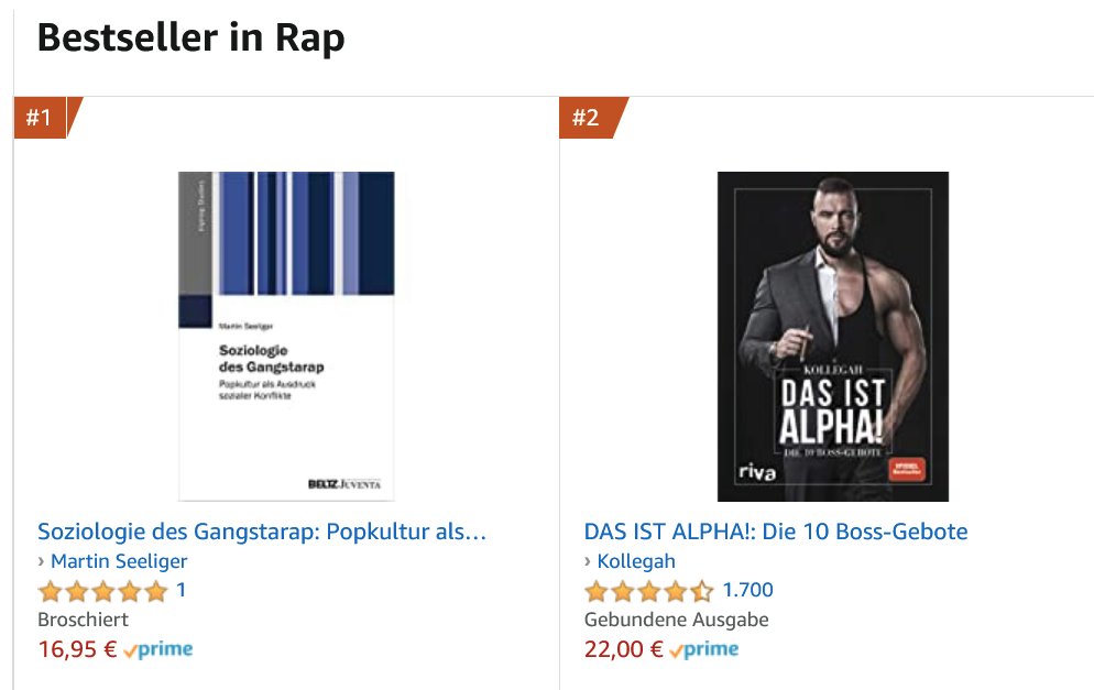 Jeff Bezos und ich sagen Danke!