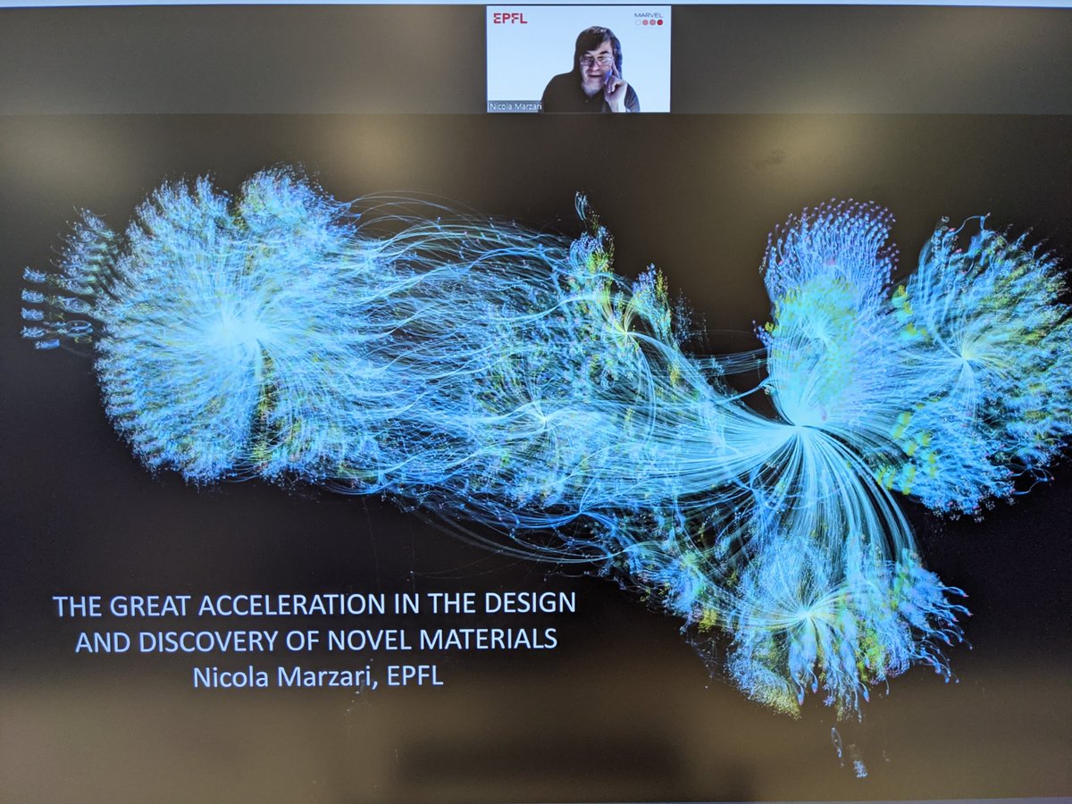What an opening slide by Prof Nicola Marzari at the "#AI and #ML in #Materials Design and Discovery" <a href="/NCInews/">NCI Australia</a> <a href="/IntersectAust/">Intersect Australia</a>