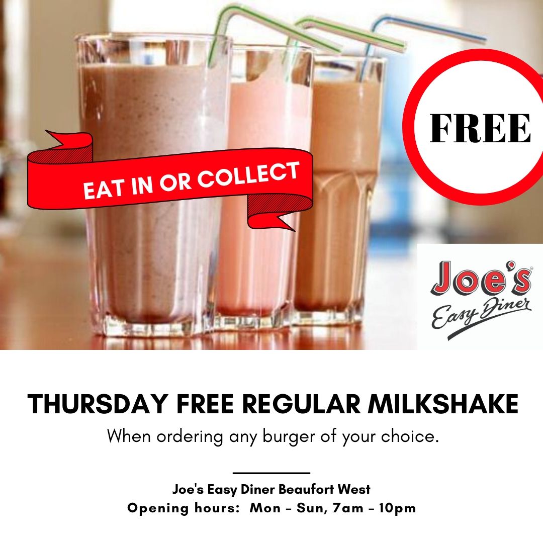 joeseasydiner's tweet photo. Enjoy our Specials - at Joe's Beaufort West only https://t.co/yTwDV8jL93