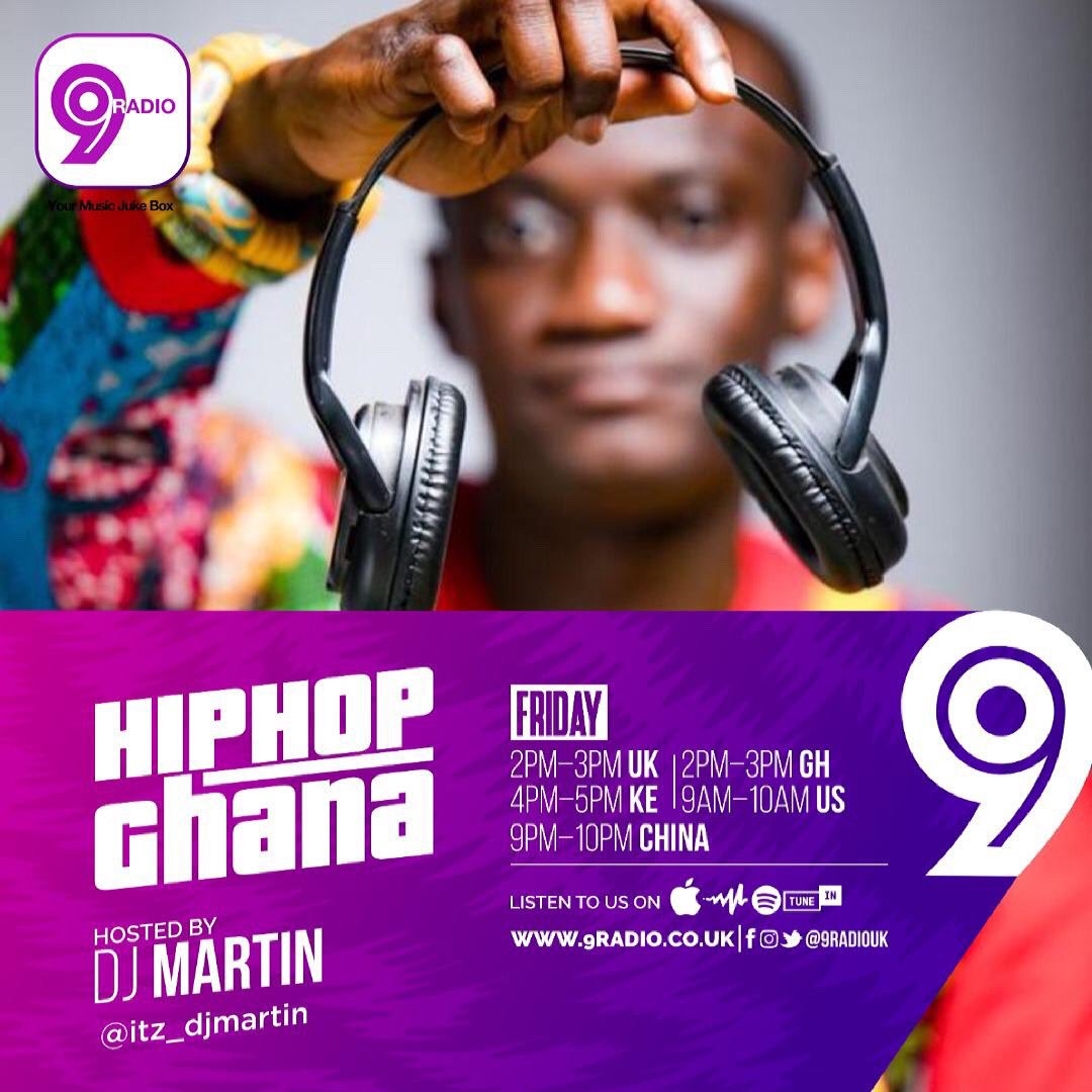 It’s on tomorrow from 2pm-3pm🇬🇧1pm-2pm🇬🇭 on <a href="/9radiouk/">9 Radio</a> . Dropping tunes from <a href="/kwame_ysu/">bigGGEST.</a> @iamkimilist <a href="/small_god1/">small god</a> <a href="/ThisBeKayT/">Kay-T</a> <a href="/KwekuFlick/">KWEKU FLICK</a> <a href="/koby_ice/">Ah Well</a> <a href="/TheoVesachi/">Theo Vesachi</a> <a href="/LASMIDOFFICIAL1/">CHARGER</a> <a href="/bosom_pyung/">One Bosom</a> <a href="/eddie_khae/">#On God is out on all platforms ❤️</a> <a href="/richkent8/">spiritovllli 🛸</a> <a href="/RaphEnzee/">RAPH ENZEE</a> <a href="/StrongmanBurner/">Strongman Burner</a> . Don’t miss it