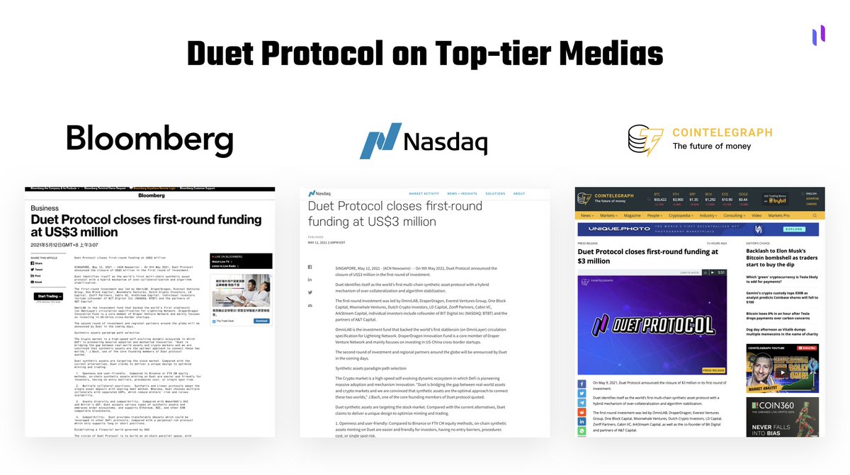 duetprotocol's tweet image. #Duetprotocol #DUET 📰