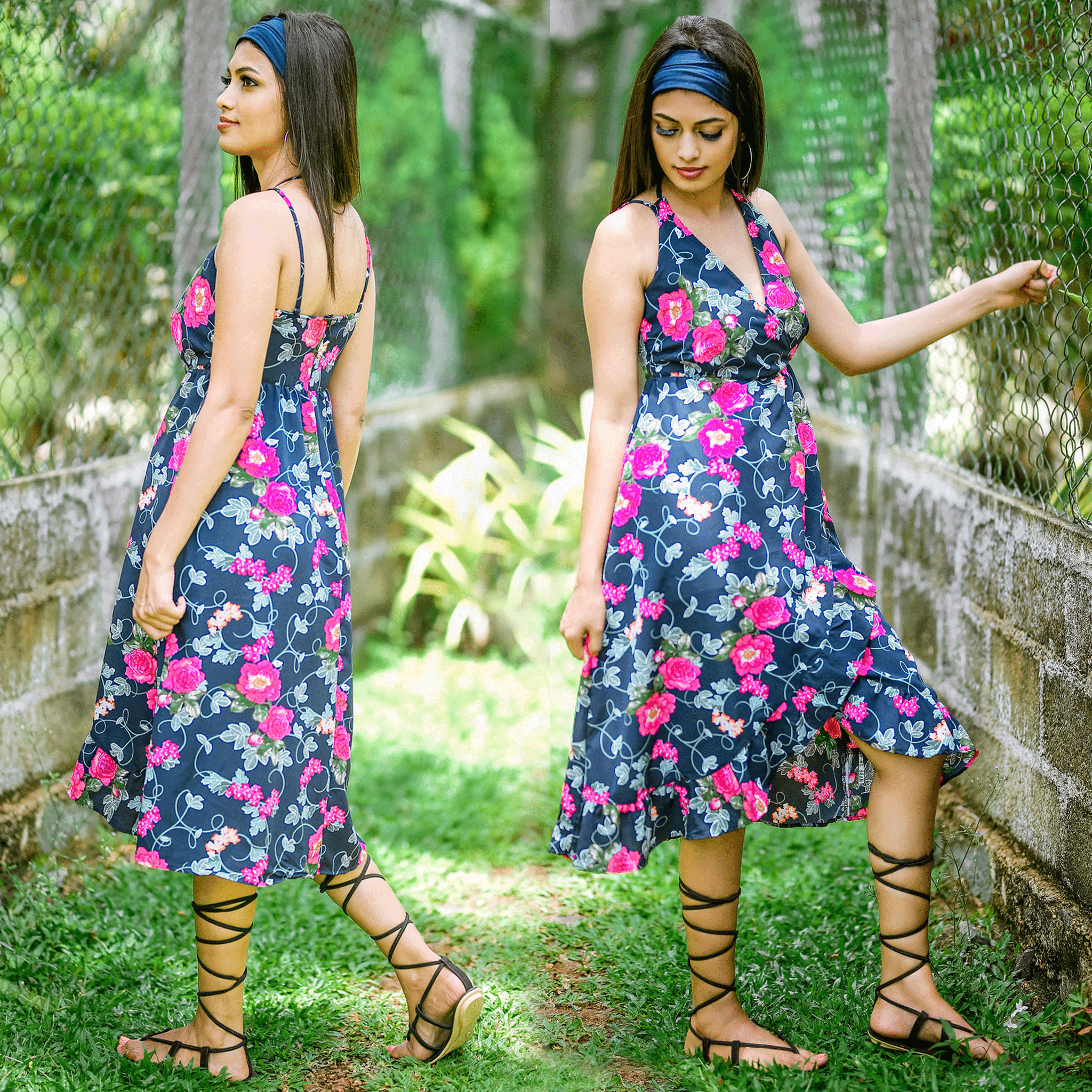 Normal frocks for ladies hot sale
