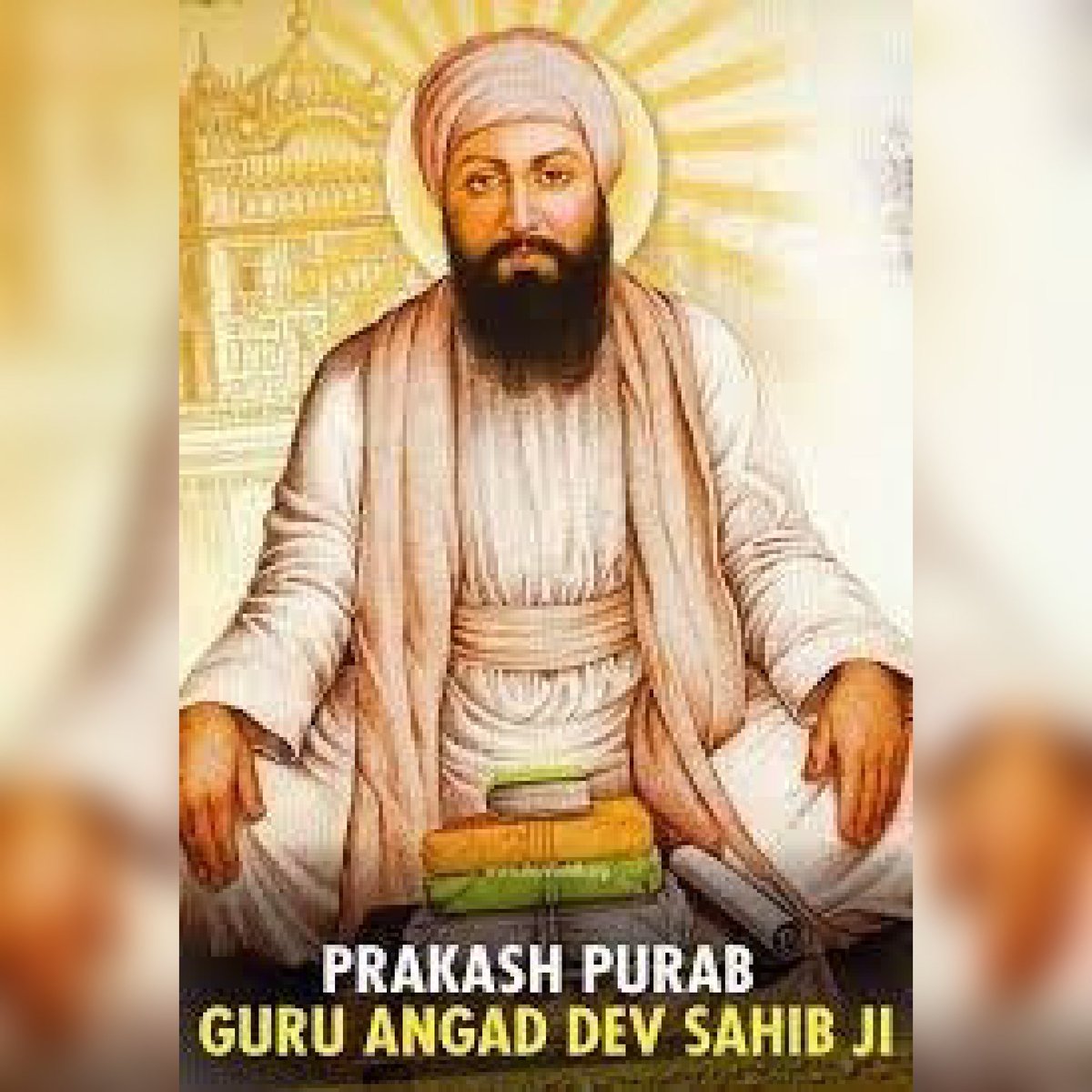 Heartiest congratulations on the blessed occasion of Parkash Purab of the second #Guru of Sikhs, #GuruAngadDevJi. #WahegurujiKaKhalsa #WaheguruJiKiFateh #SpreadGurusTeachings 
@Secular_thanos @Twist90037252 @AviJosh14235433 @SagarSi23234033 @Nav_Gir @ZesB14 @BhatDhar