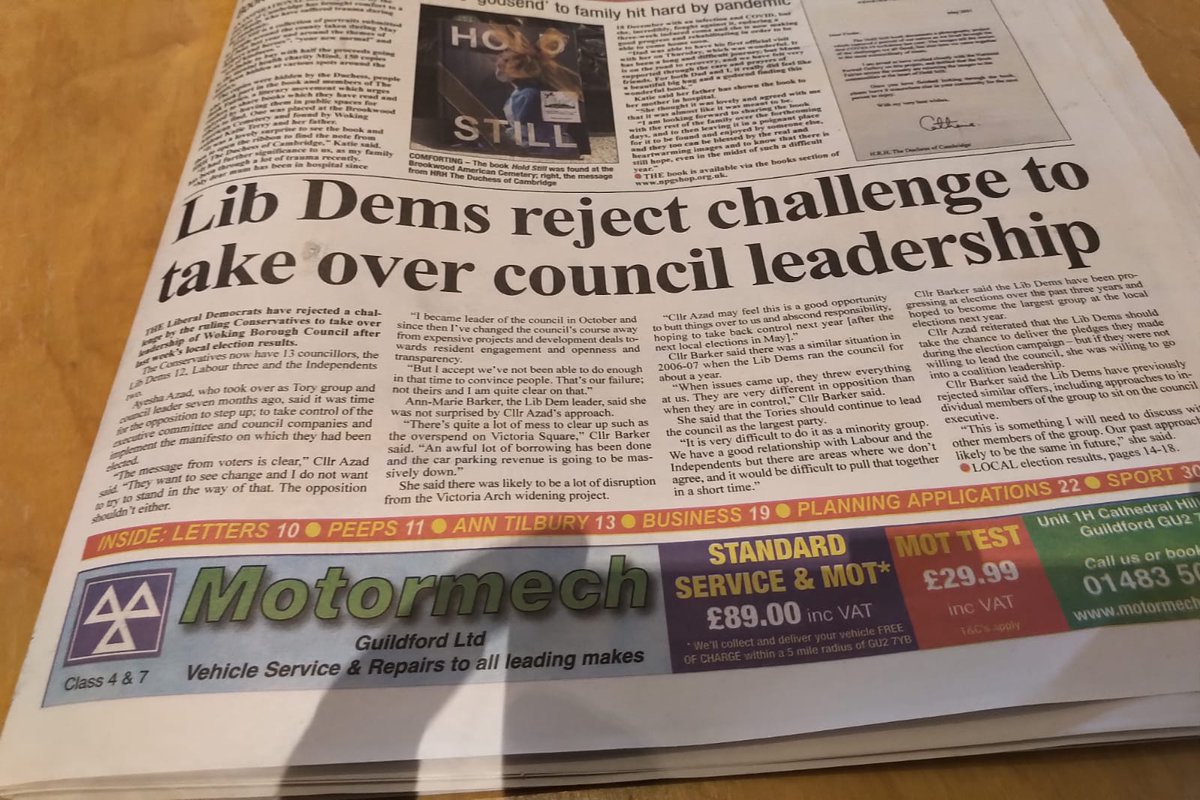 <a href="/Woking_NewsMail/">Woking News & Mail</a> <a href="/SouthWoking/">South Woking Action Group</a> <a href="/wokingcouncil/">Woking Council</a> <a href="/HoeValley_NF/">Hoe Valley Neighbourhood Forum</a> <a href="/WokingObjectors/">Woking Objectors</a> <a href="/mayfordvs/">Mayford Village Society</a>