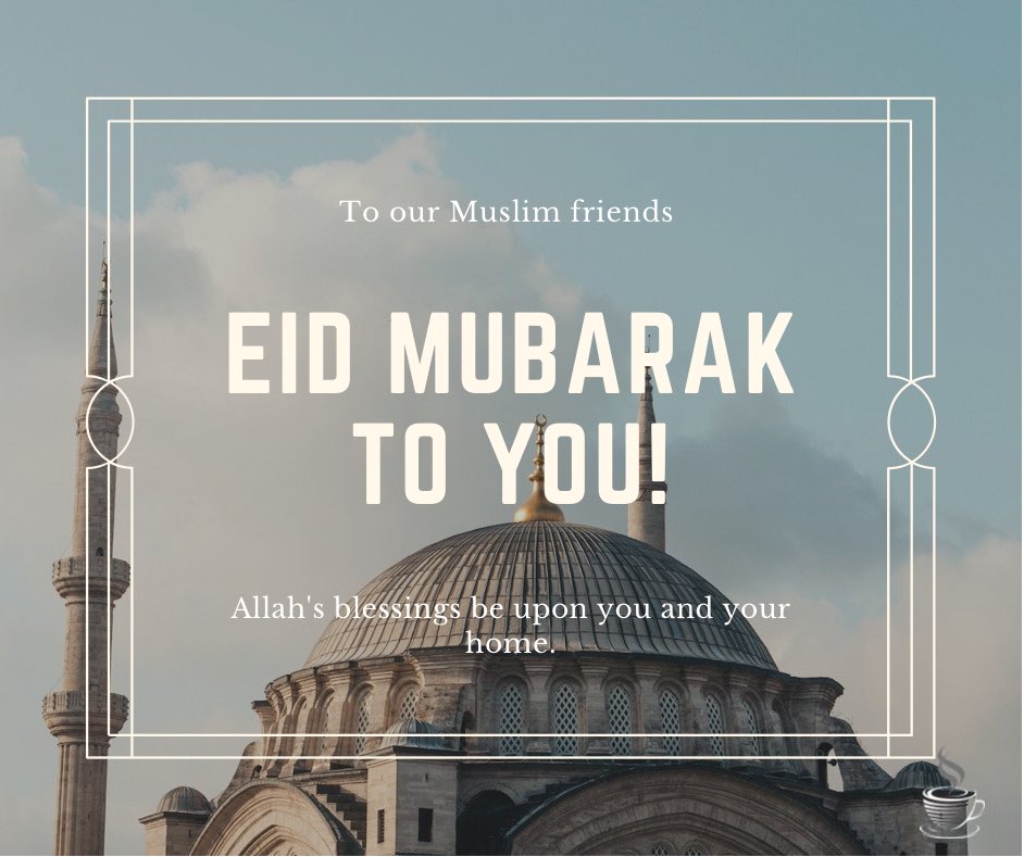 emsilcupoftea's tweet photo. From us at EmsilCupoftea☕️, we wish everyone a fantastic Eid Mubarak. A time to share love and live at peace with each other.

#eidmubarak 
#happyholiday
#emsilcupoftea☕️ https://t.co/CYXBpmO7K0