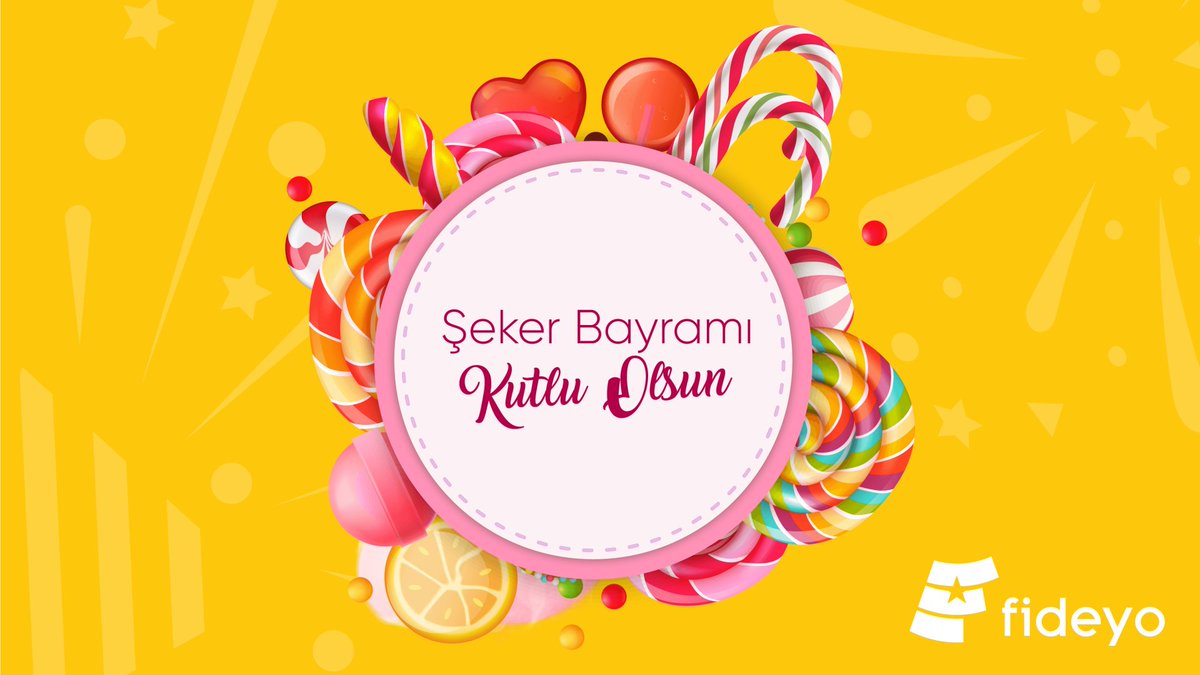 FideyoApp's tweet photo. Herkese Şeker Tadında, Tatlı, Huzurlu ve Sağlıklı Bir Bayram Diliyoruz. 🍬
İyi Bayramlar! 😍
#RamazanBayramı #ŞekerBayramı #İyiBayramlar #Fideyo #FideyoApp https://t.co/owfspqQQPa