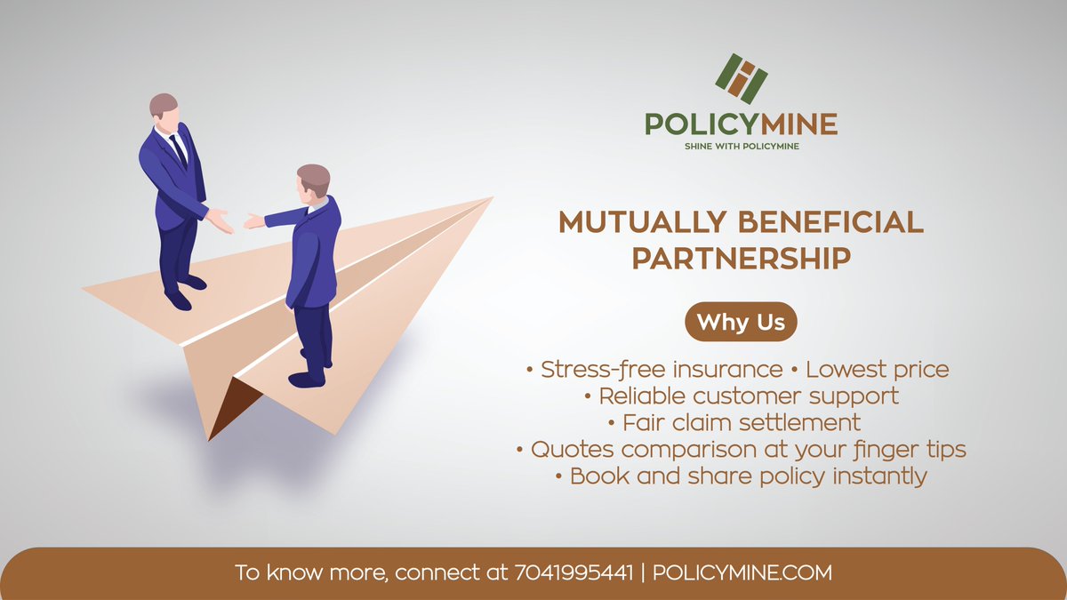 policy_mine's tweet photo. Being a POSP (#InsuranceAgent), you envision a company that offers you an exceptional opportunity to thrive. Policy Mine is the perfect partner, you’ve been looking for!
#Policymine #Insurance #insurancegoldmine #HealthInsurance #automobileinsurance #CommercialVehicleInsurance https://t.co/3Bkl3SB1jj