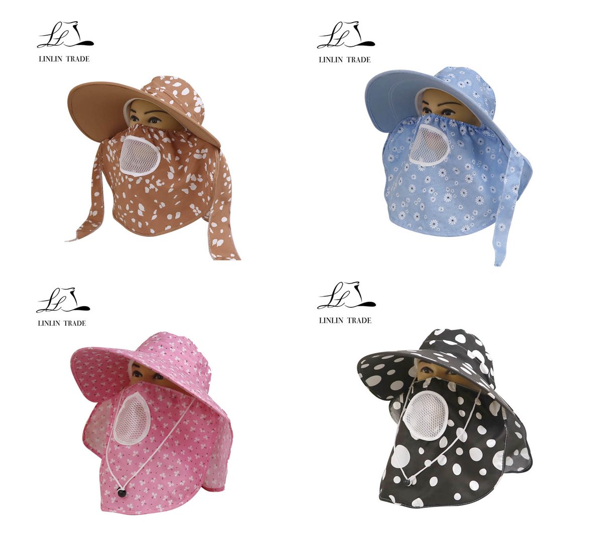 AlbertWei8's tweet photo. ladies sun hat summer UV protection breathable agricultural work hat with neck protection/new products/outdoor work https://t.co/t4dusqSO2f
