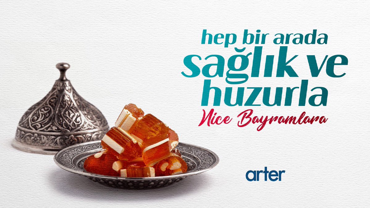 arterajans's tweet photo. Hep bir arada sağlık ve huzurla nice bayramlara… https://t.co/EGD3GCqvQG