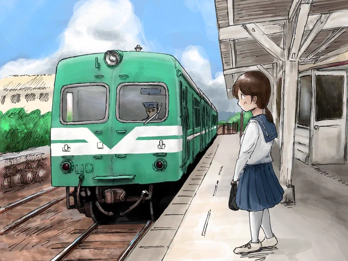 #描き鉄が描いた女の子100人展
描き鉄といえばそうかもしれないし、そうでもないかもしれない 