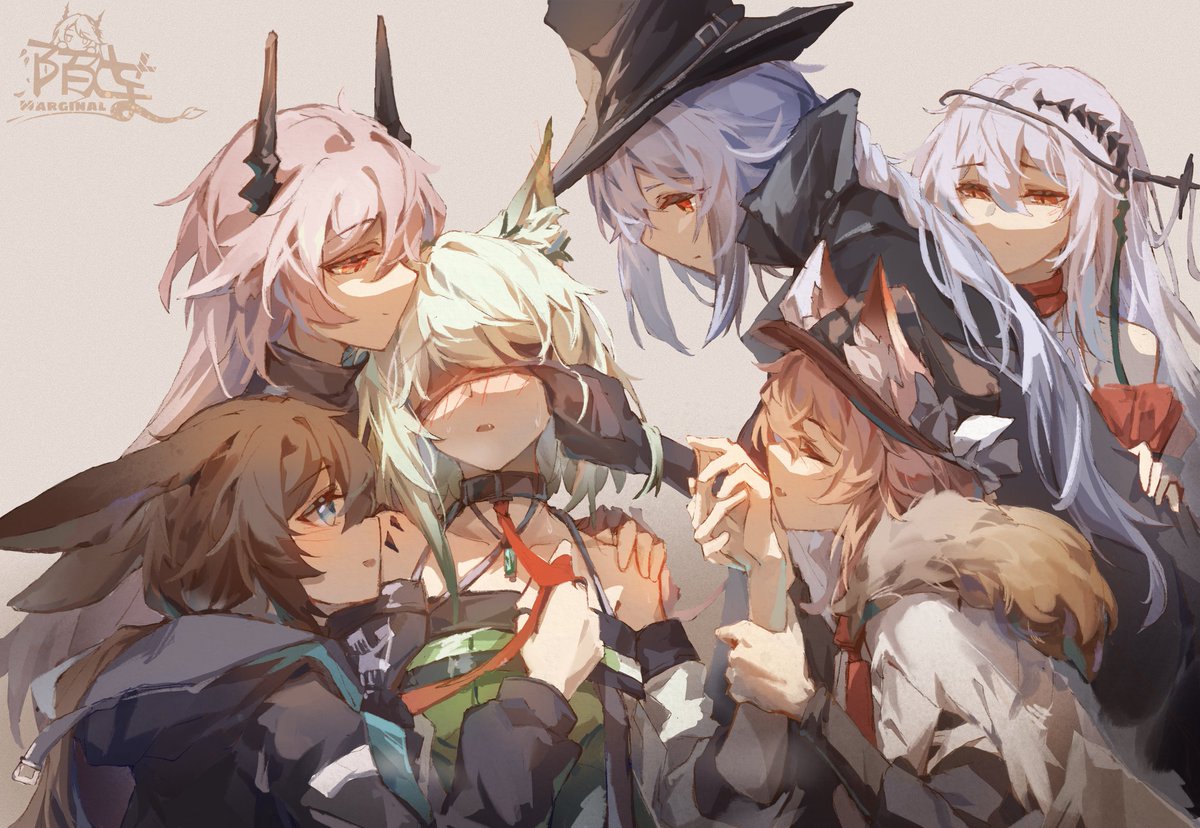 アークナイツ「聚众吸猫
#明日方舟 
#アークナイツ 
#Arknights 」|陌芋marginalのイラスト