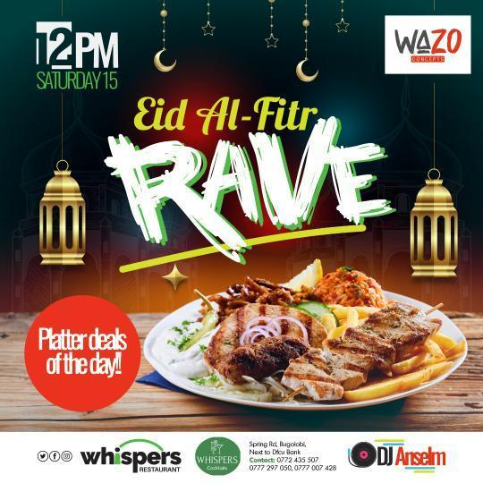 WazoConcepts's tweet photo. As we continue to celebrate our muslim fraternity, come join us this Saturday for a special edition of #AroundTheWorld. Incase you don't get that pilau invite today, we got you covered this weekend 😉 https://t.co/Ike7ycxp4F