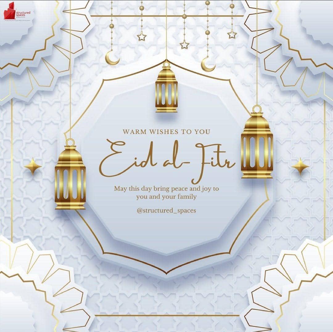 struct_spaces's tweet image. Eid Mubarak to you and yours! #HappyEid #IdulFitri #HappyHolidays