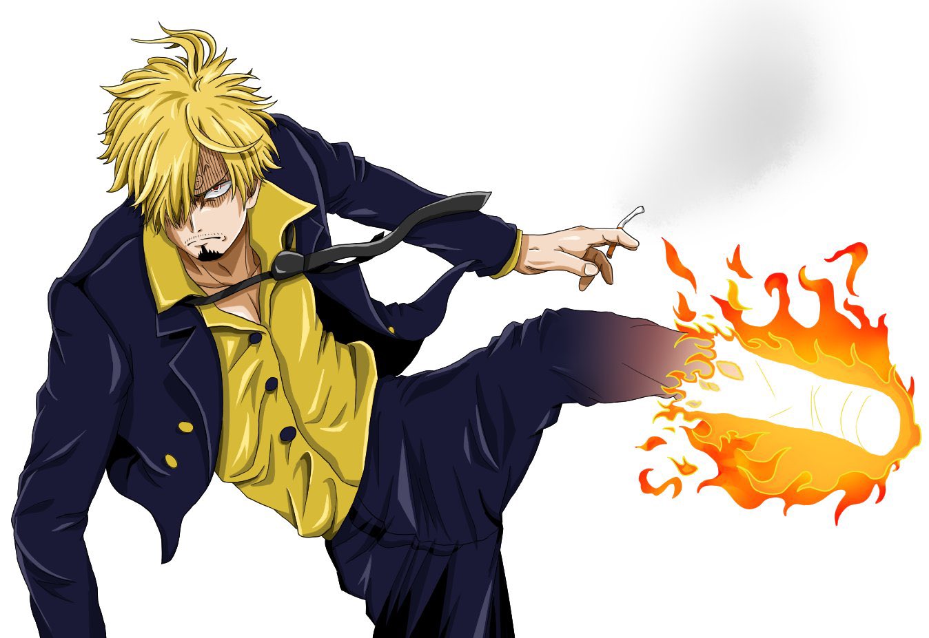 Ds 絵描き練習 久しぶりの男キャラ 悪魔風脚 ワンピース サンジ イラスト 絵描きさんと繋がりたい T Co Iyjl4xrd5j Twitter