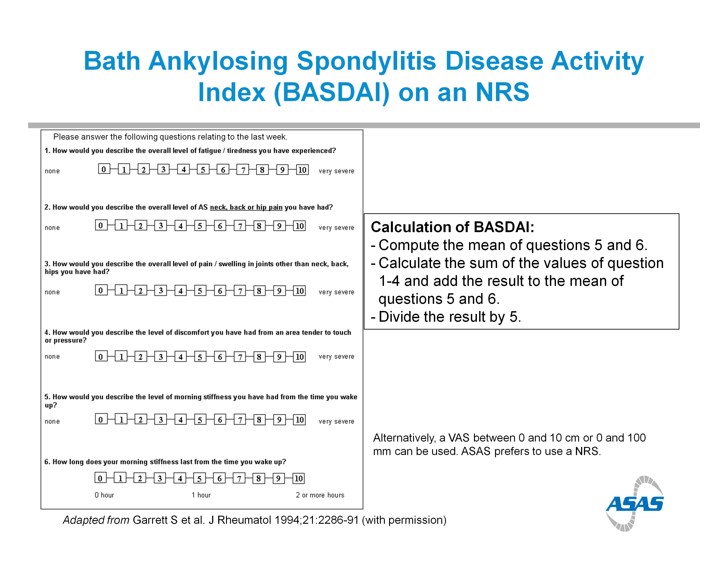 ASAS_APP Did you know that ASAS has an app to facilitate the calculation of  ASDAS? – click on this link to find out - ASAS - Assessment of  SpondyloArthritis international Society