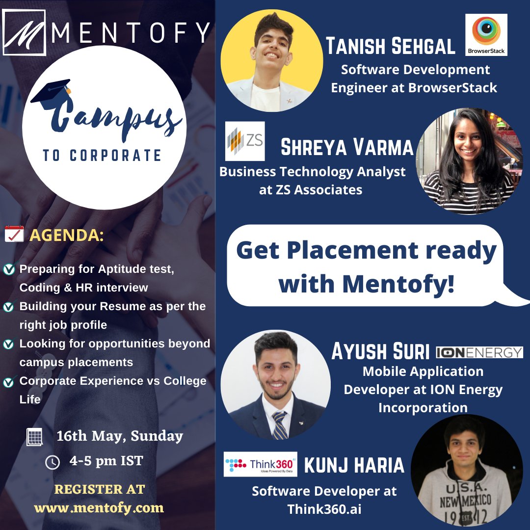 mentofy's tweet photo. Registration Link : https://t.co/JC6EW9h6Hf
#education #networking #mentor #prodigy #success #successstory #secrettosuccess #webinar #livesession #mentofy #knowledgeispower #knowledgetransfer #experience #inspiration #mentor #mentofy #motivation  #journey #interview #engineering https://t.co/Z7NCIGHGDa