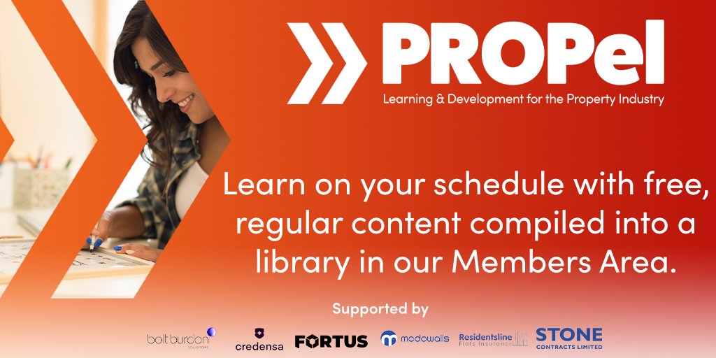 While our weekly webinars are timed for learning within your working day, you can also become a PROPel Member to access a library of our content so you can learn whenever it suits you.

Register today:

🔸 ed.gr/cy2tm

#PropertyManagement #BlockManagement #Learning
