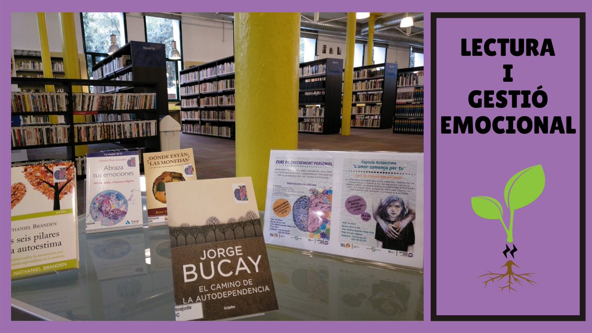 La Biblioteca Iu Bohigas de Salt us proposa un recull de llibres molt especials inspirats en les Càpsules de Gestió Emocional que oferim des del Punt de Salut Jove!