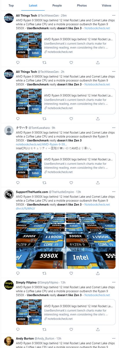 UserBenchmark's tweet image. New-age marketing, good job @AMD @LisaSu @Notebookcheck.
