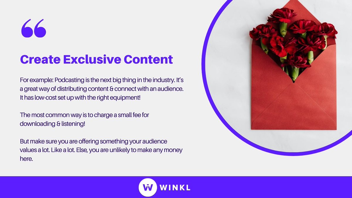 Winkl | A Good Creator Co. (@winklapp) on Twitter photo Organic, Real or exclusive content is the way to go always & forever. 
#influencermarketing #influencers #creators #Exclusive  #influencermanager #contentcreators  #contentselling  #indianinfluencer #contentmarketing Organic, Real or exclusive content is the way to go always & forever. 
#influencermarketing #influencers #creators #Exclusive  #influencermanager #contentcreators  #contentselling  #indianinfluencer #contentmarketing