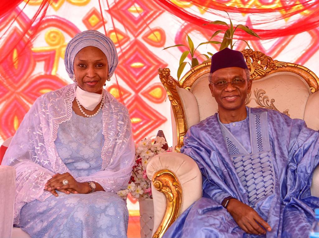 See who else joined Malam Nasir @elrufai in Zaria for Eid el Fitr? Hajiya @hadizabalausman!