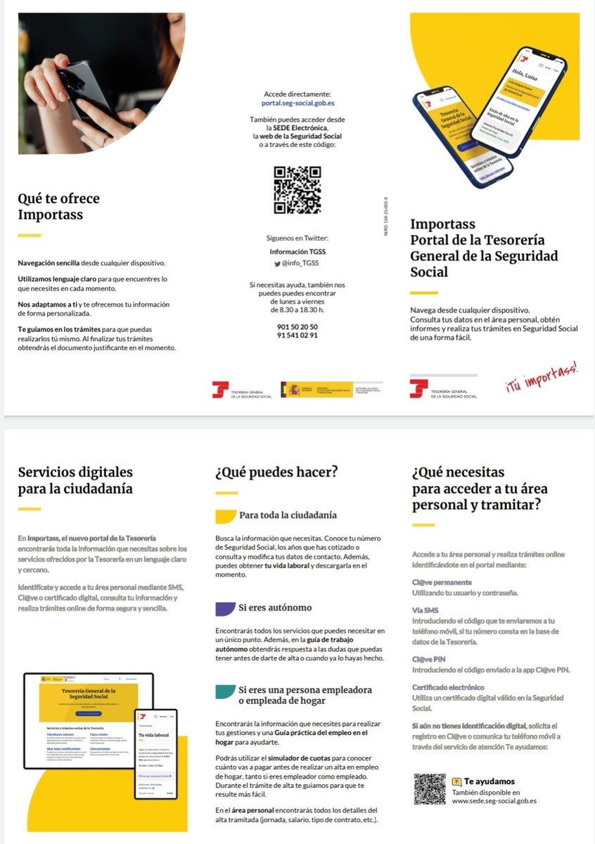 Presentación de la App "Importass" de <a href="/info_TGSS/">Información TGSS</a>. La subdelegada del Gobierno en Segovia, <a href="/LirioMartin/">Lirio Martín</a>, y el director de la TGSS en Segovia, Miguel Ángel Cabo, han presentado esta aplicación que permite realizar hasta 40 trámites on line de una manera fácil e intuitiva.