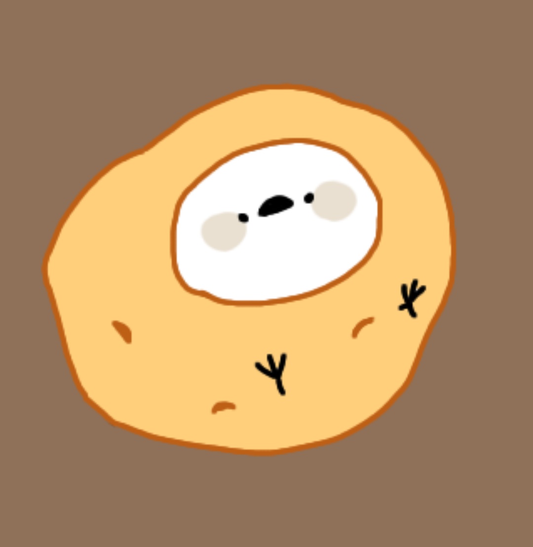 また缶バッジを作るか否か...
ちなみにこちらはジャガエナガ