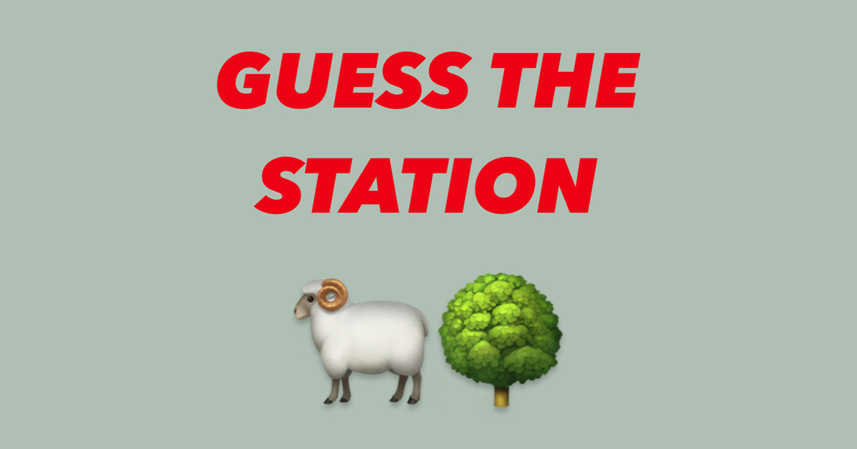 TfL's tweet photo. Can you #GuessTheStation? 🤔 https://t.co/iiuA7VwBVt