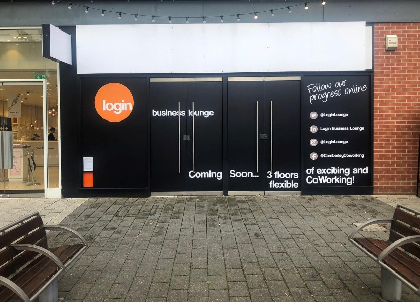 Work on Login Business Lounge is about to start! 🙌 In a few months we'll be opening the doors to this vibrant new #coworking space in #camberley! If you're fed up of #WFH, or you need space to have team meet-ups, we've got you covered. Welcome to Login! 🙂