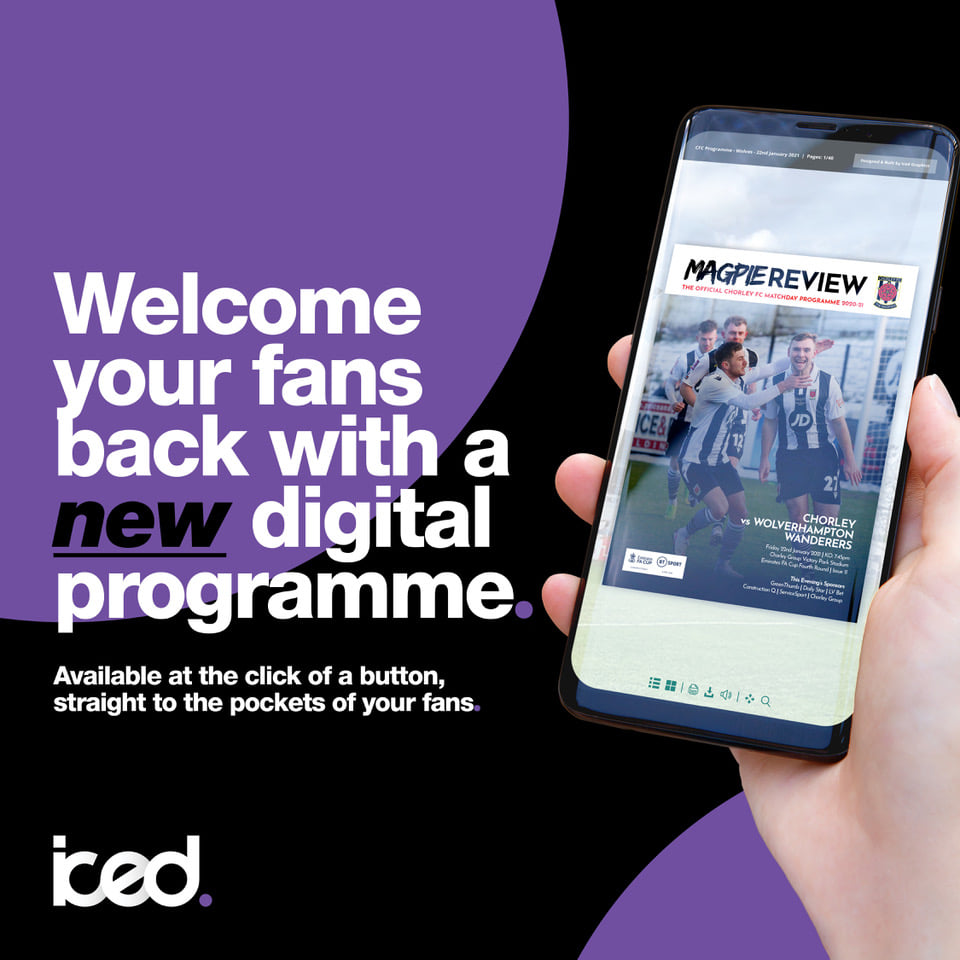 iced_digital's tweet image. Bring Programmes to life with Our E-Programme Online Service

Digital programmes not only look great, save paper, reduce costs but are more accessible to fans.

#matchdayprogramme #footballprogramme #digitalprogramme #onlineprogramme
#programmedesign
#programmeprint