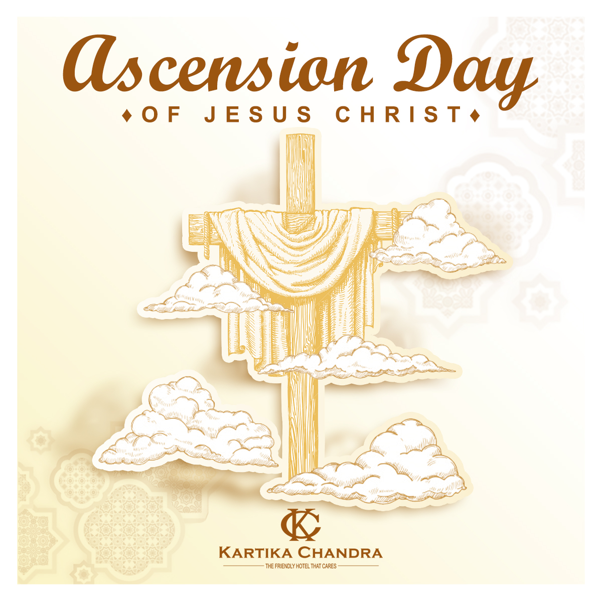 May the blessings of Lord always shine upon you and fill with the clarity you need to improve the life you have been living. In your journey full of sorrow and smiles, say the name of Lord and he will protect you lie the guardian angel. Wish you a beloved Ascension Day