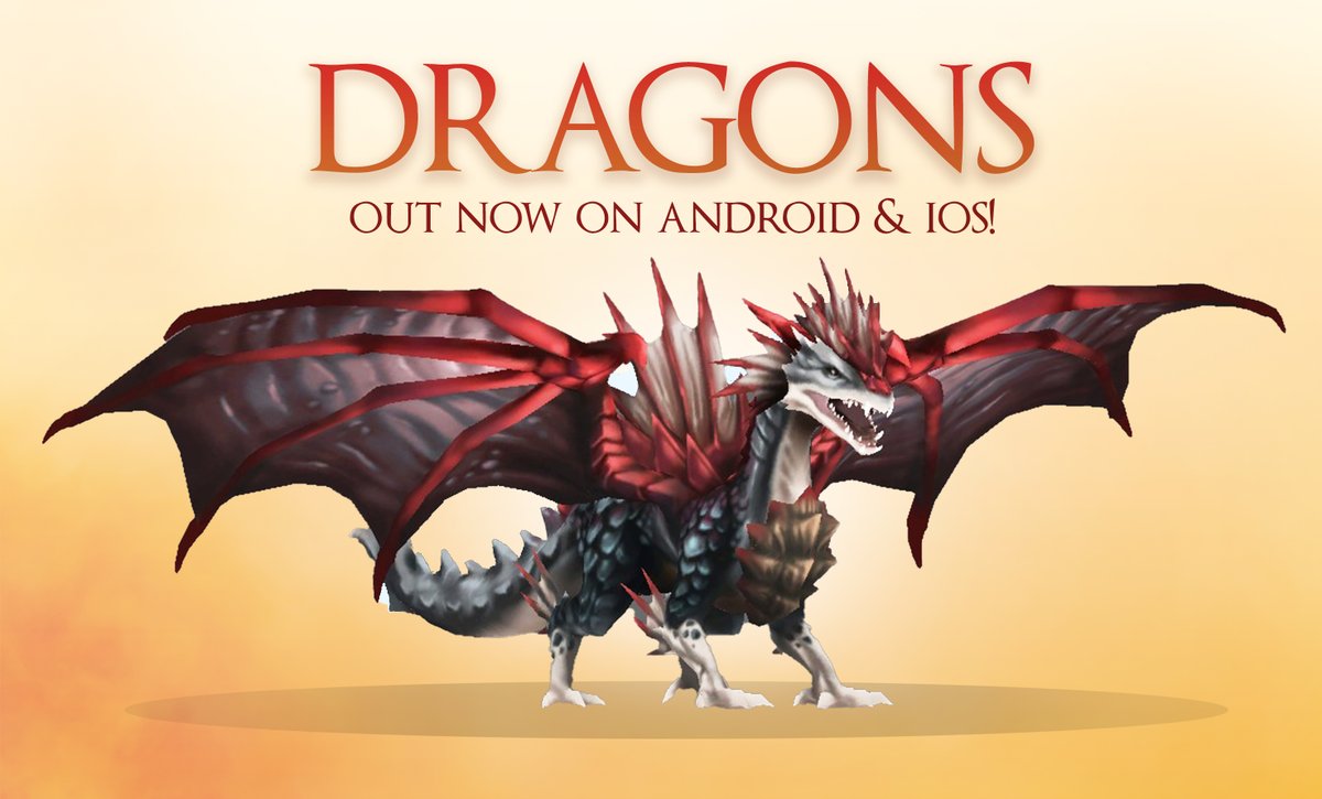 The long-awaited DRAGONS update is out now on both Android and iOS!! 