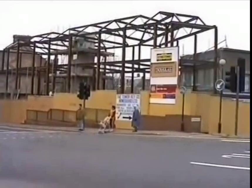Hoe street junction of st Mary's road 1993 strettons being built