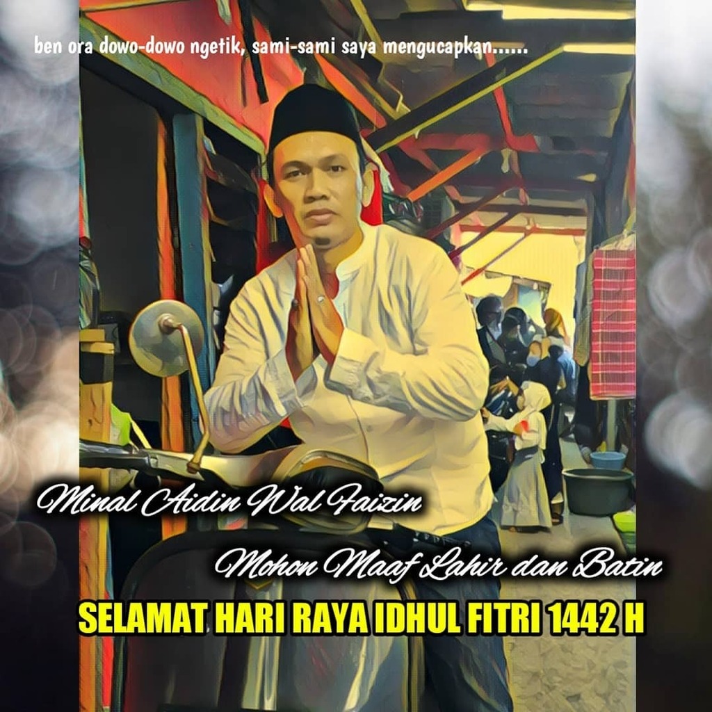 "Minal Aidin Wal Faizin - Mohon Maaf Lahir  dan Batin"
SELAMAT HARI RAYA IDHUL FITRI 1 SYAWAL 1442 H.
#idulfitri #idulfitri2021 #harirayaidulfitri #lebaran #arsipmoegapala instagr.am/p/COzbxiariiv/