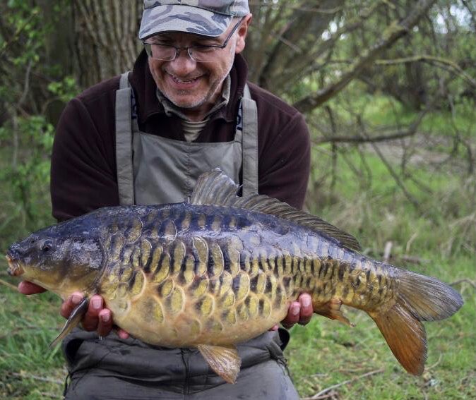 stgeorgeslake's tweet photo. We love seeing pics of the #leneys..stocked last year this has doubled in size. Chris Pemberton with a cracking #czechblue of 14lb 12oz #carp #carpfishing #carplife #fishing #fishinglife https://t.co/DhyWI2UrrW