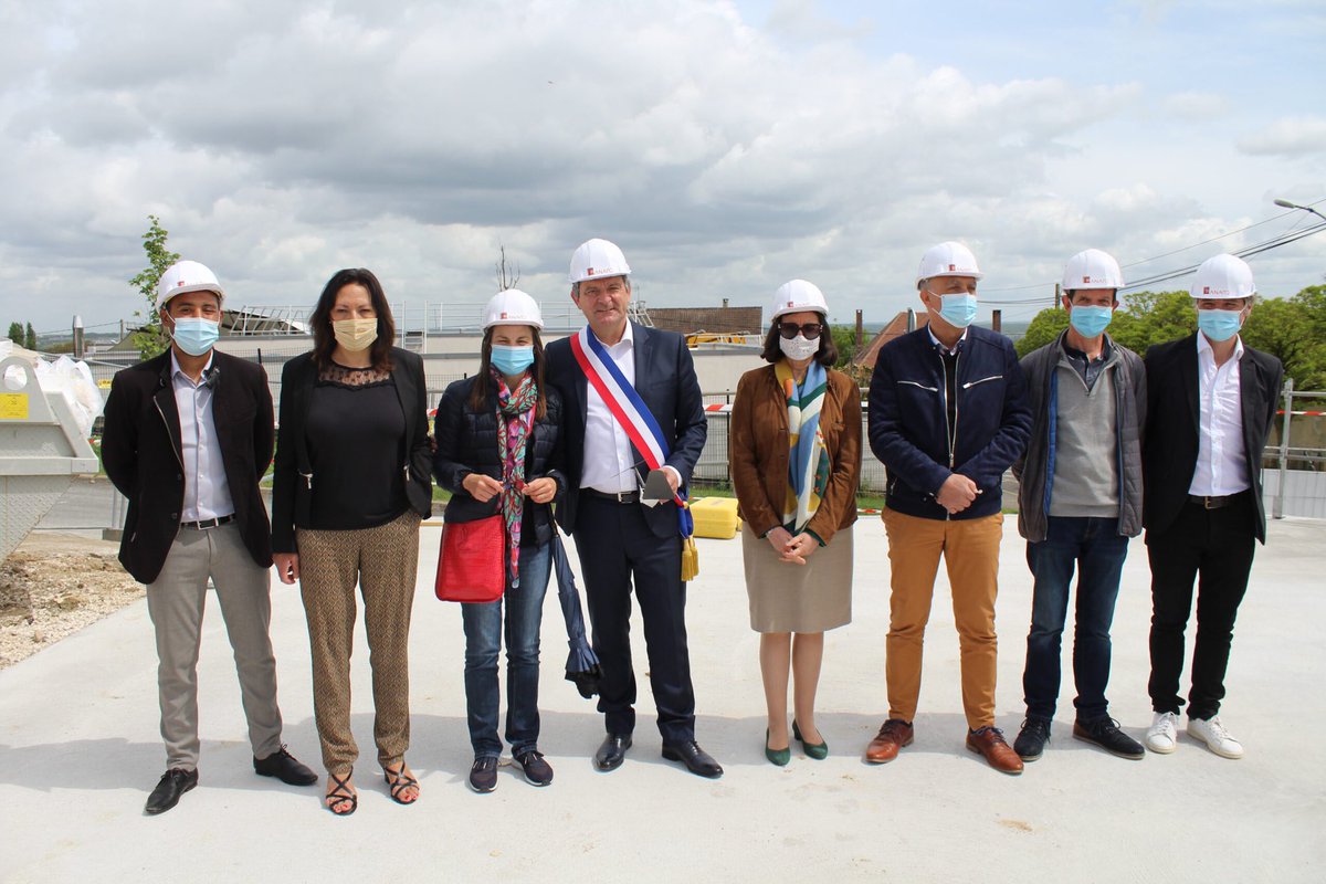 Première pierre de l’agrandissement de l’école maternelle Oblin à Nanteuil lès Meaux