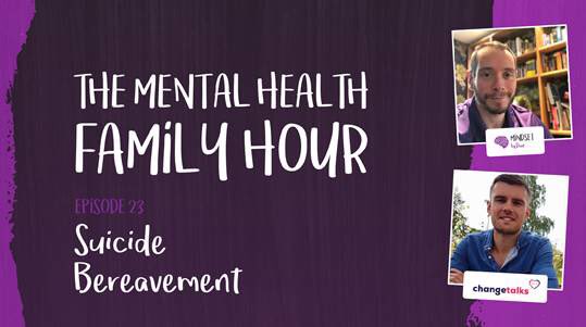 Don’t forget we are live at 10am, talking all about suicide bereavement. This topic may be difficult for some, so please do reach out for support afterwards if you need. Go to the Hub of Hope and find what services are local to you. Link to join us > youtu.be/3E8yymSstFo